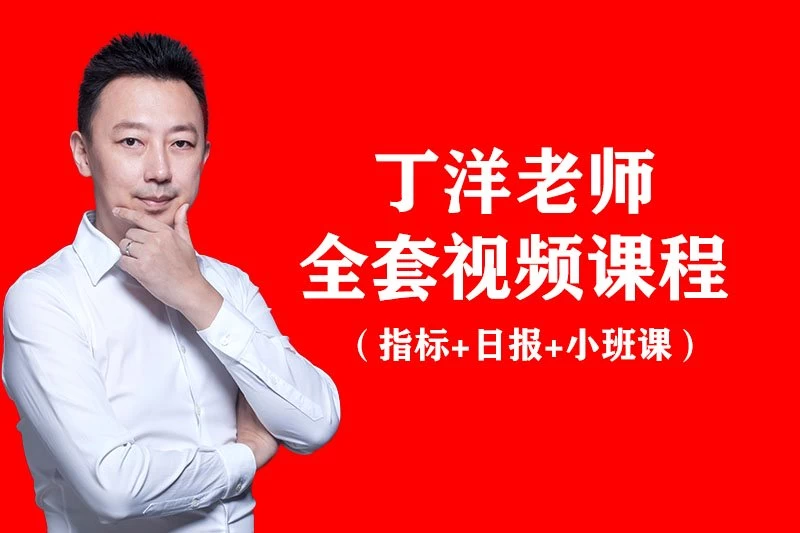 2024丁老师课程合集（指标+日报+小班课）